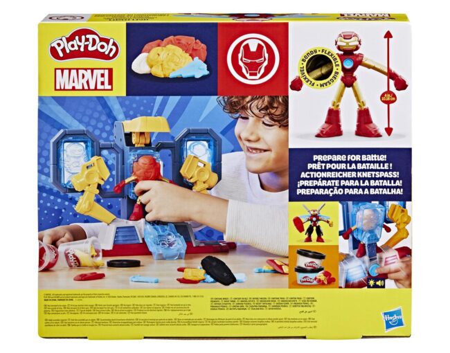 Hasbro Marvel: Play Doh - Iron Man Armor Maker Lab (G0035) - Image 3