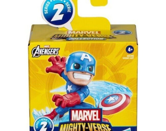 Hasbro Marvel: Avengers Mighty-Verse Collection - Captain America (Series 2) (G0095) - Image 3