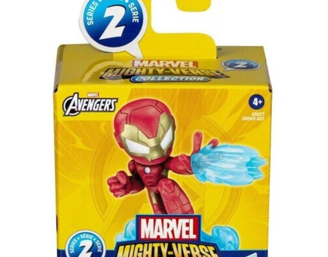 Hasbro Marvel: Avengers Mighty-Verse Collection - Iron Man (Series 2) (G0077) - Image 3