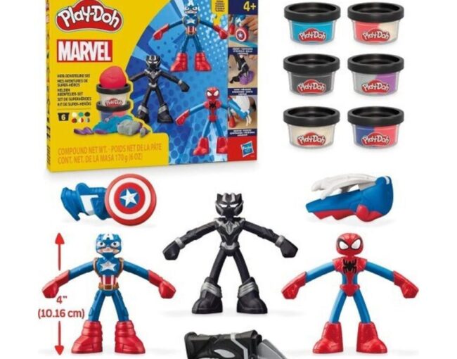 Hasbro Play-Doh: Marvel - Hero Adventure Set (G0333) - Image 3