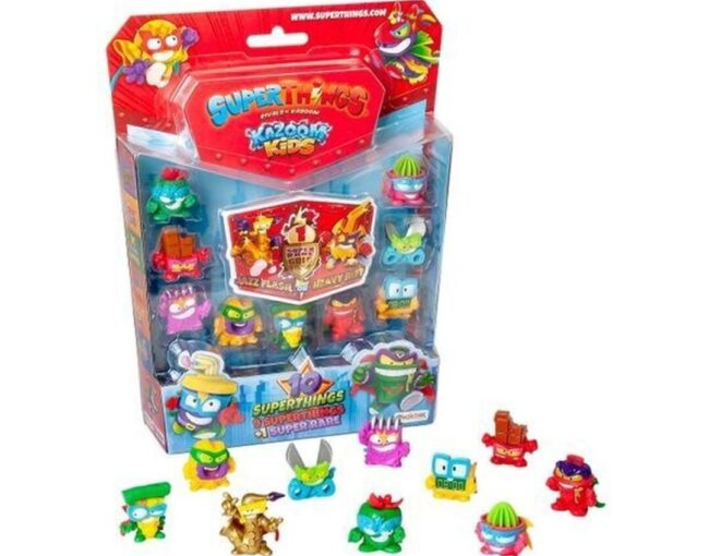 AS Superthings: Rivals of Kaboom - Kazoom Kids 9+1 Superthings Figure Blister (1013-61136)