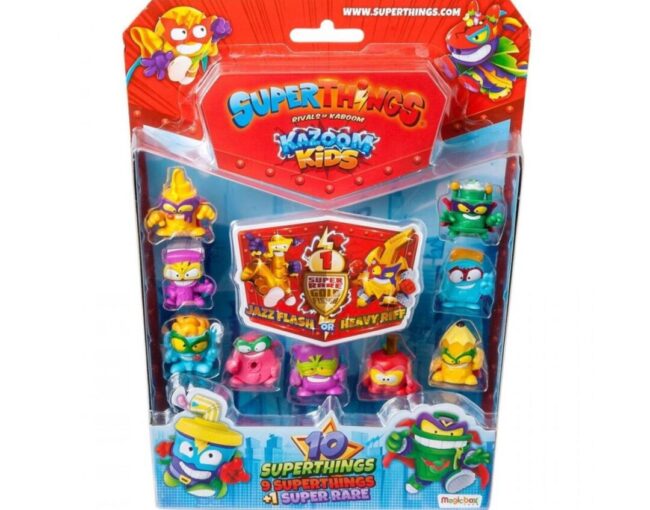 AS Superthings: Rivals of Kaboom - Kazoom Kids 9+1 Superthings Figure Blister (1013-61136) - Image 2