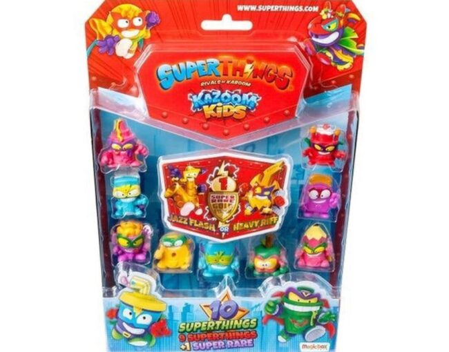 AS Superthings: Rivals of Kaboom - Kazoom Kids 9+1 Superthings Figure Blister (1013-61136) - Image 3