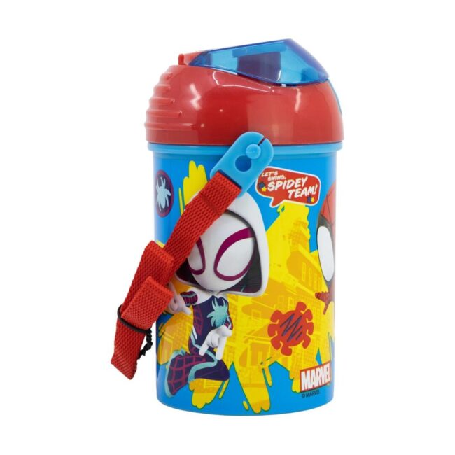 Stor Marvel: Spidey  Friends - Pop Up Canteen (450ml) (15069) - Image 3