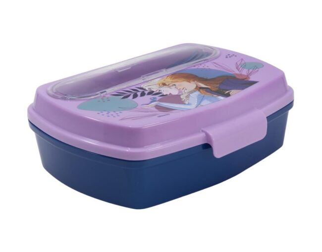 Stor Disney: Frozen Trust The Journey - Funny Sandwich Box With Cutlery (74209) - Image 2