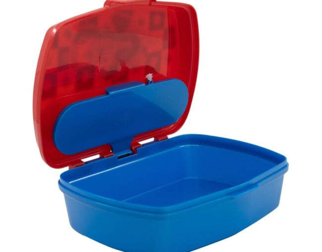 Stor Marvel: Spider-Man Arachnid Grid -  Funny Sandwich Box With Cutlery (74709) - Image 3