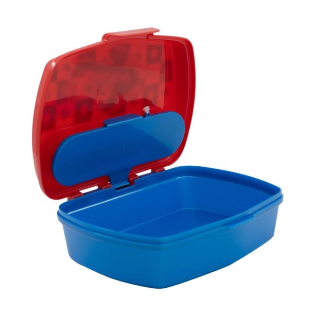 Stor Marvel: Spider-Man Arachnid Grid -  Funny Sandwich Box With Cutlery (74709) - Image 3
