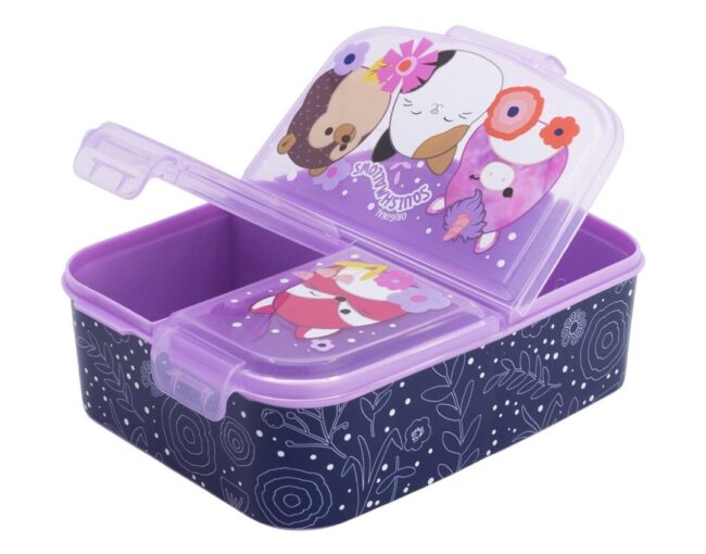 Stor: Squishmallows - Multi Compartment Sandwich Box (75820) - Image 3