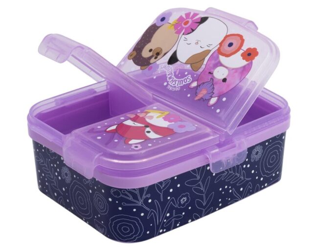Stor: Squishmallows - Xl Multi Compartment Rectangular Sandwich Box (75899) - Image 3