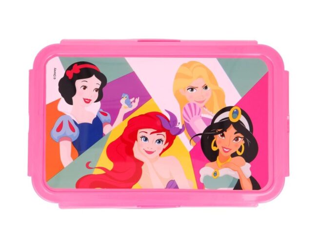 Stor Disney Princess: Bright & Bold - Rectangular Food Container With Removable Compartments (1190ml) (51245)