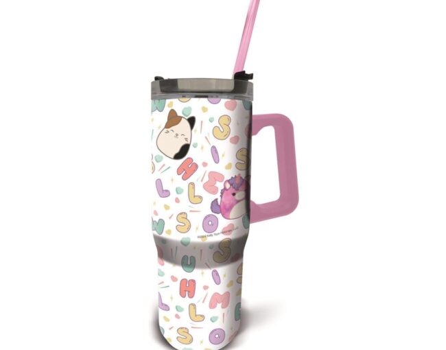 Stor: Squishmallows - Dw Insulated Stainless Steel Xl Rambler Mug (940ml) (75883)