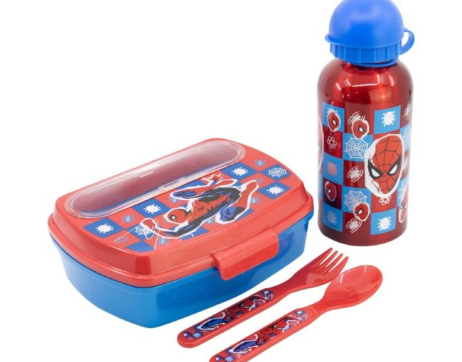Stor Marvel: Spider-Man Midnight Flyer - 4 Pcs Urban Bts Set In Gift Box  (74763)