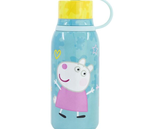 Stor: Peppa Pig Core 2022 - Kiddy Insulated Stainless Steel Bottle (330ml) (13941)
