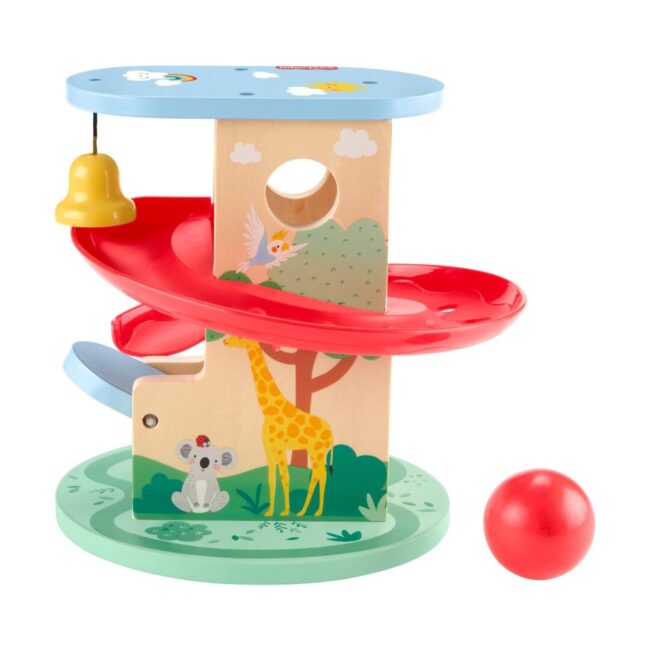 Fisher-Price - Wooden Treehouse Ball Run (HXT92) - Image 3