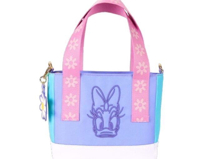 Loungefly Disney: Daisy Duck Nylon Mini Tote Bag (WDTB3188) - Image 3