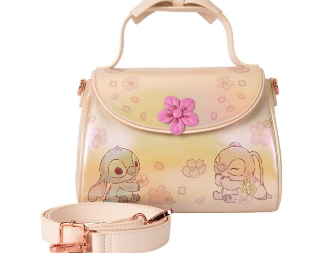 Loungefly Disney: Stitch - Cute Bow Handle Crossbody Bag (WDTB3184)