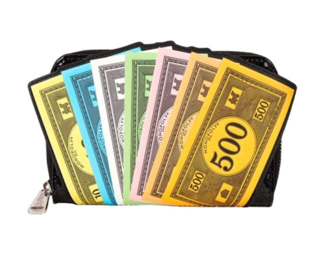 Loungefly Hasbro: Monopoly Money Zip Around Wallet (HASWA0001) - Image 3