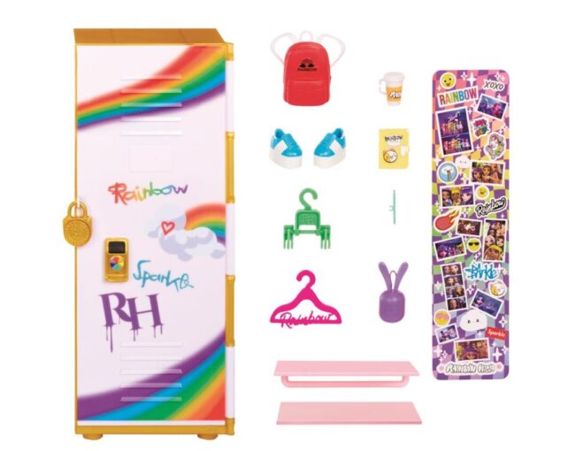 MGA Rainbow High: Design & Style -  Locker Playset (507420) - Image 3