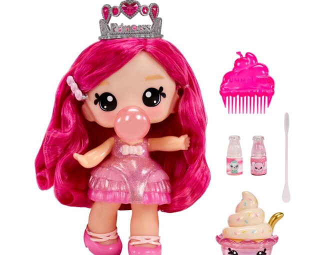 MGA Yummiland Large Doll + Lipgloss Pet- Bianca Bubblegum (120735)