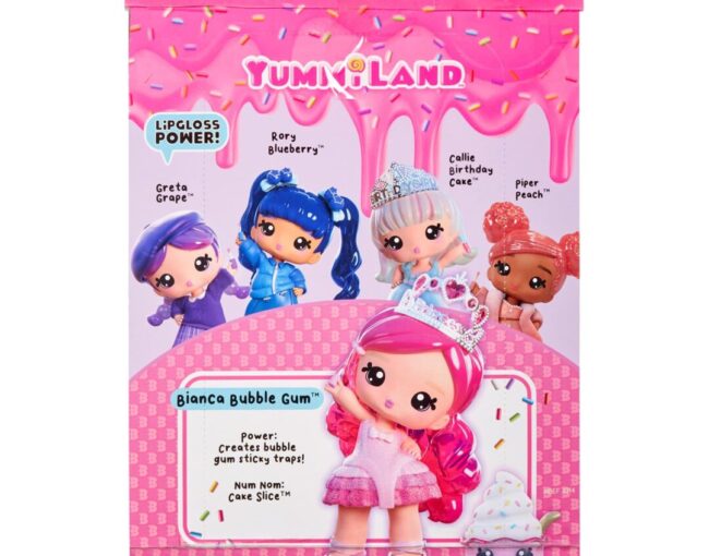 MGA Yummiland Large Doll + Lipgloss Pet- Bianca Bubblegum (120735) - Image 2