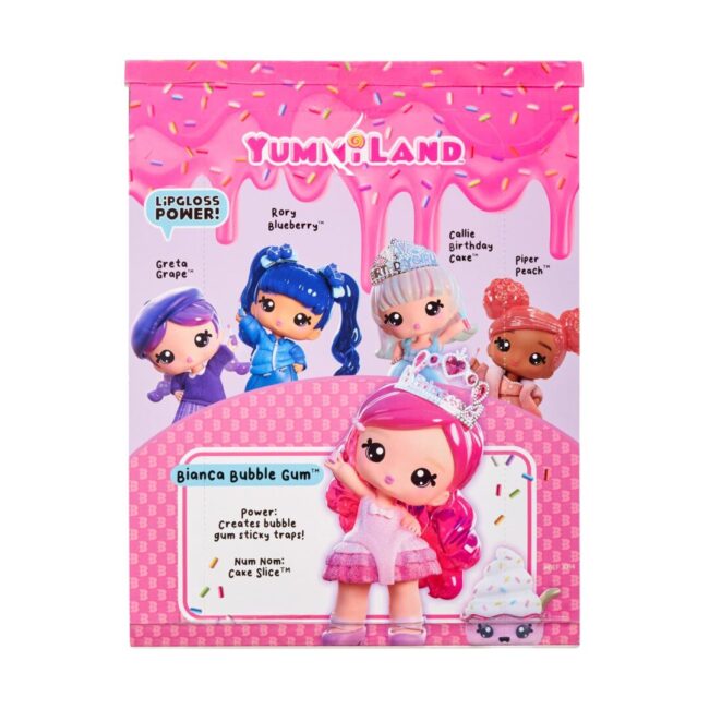 MGA Yummiland Large Doll + Lipgloss Pet- Bianca Bubblegum (120735) - Image 2