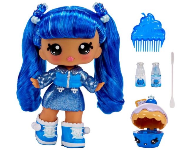 MGA Yummiland Large Doll + Lipgloss Pet- Rory Blueberry (120803)