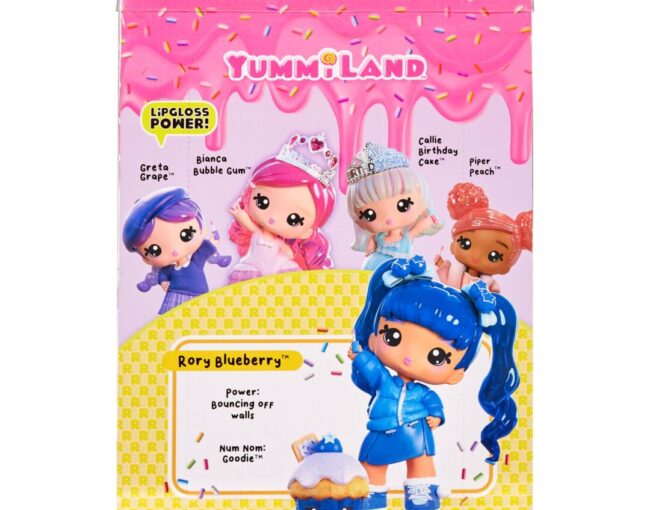 MGA Yummiland Large Doll + Lipgloss Pet- Rory Blueberry (120803) - Image 2