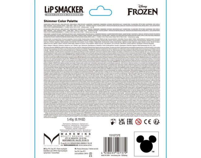 Lip Smacker Disney Frozen: Shimmer Color Palette (1510737E) - Image 2