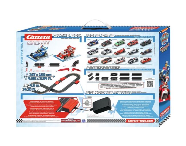 Carrera GO!!! Set: Paw Patrol - Ready Race Rescue - Battery Operated 1:43 (20063514) - Image 3