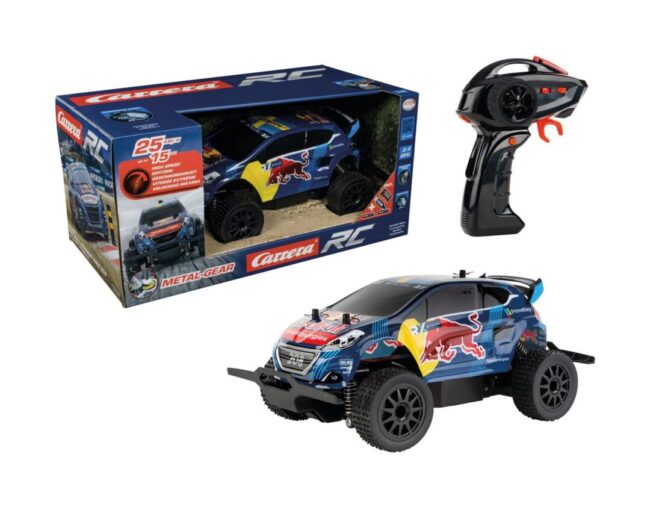 Carrera R/C Car: 2,4GHz Red Bull Peugeot WRX 208 - Rallycross, Hansen D/P (370182021)