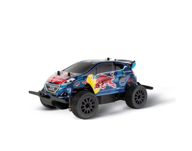 Carrera R/C Car: 2,4GHz Red Bull Peugeot WRX 208 - Rallycross, Hansen D/P (370182021) - Image 2