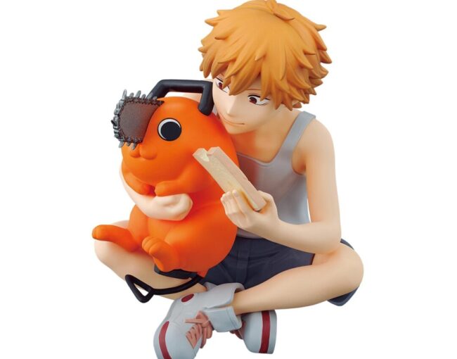 Banpresto Chainsaw Man: Break Time Collection - Denji & Pochita Statue (7cm) (89929)