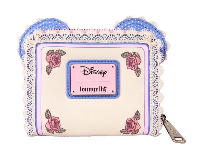 Loungefly Disney Minnie Floral And Lace Ears Zip Around Wallet (WDWA3269) - Image 2