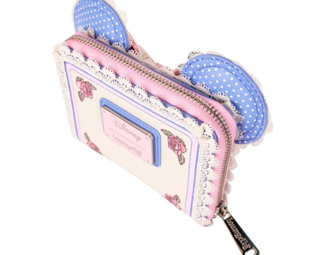 Loungefly Disney Minnie Floral And Lace Ears Zip Around Wallet (WDWA3269) - Image 3