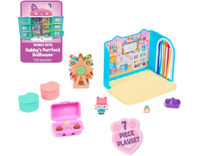 Spin Master Gabbys Dollhouse: Daniel James Catnip Groovy Music Room - Deluxe Room Set (20145703) - Image 2