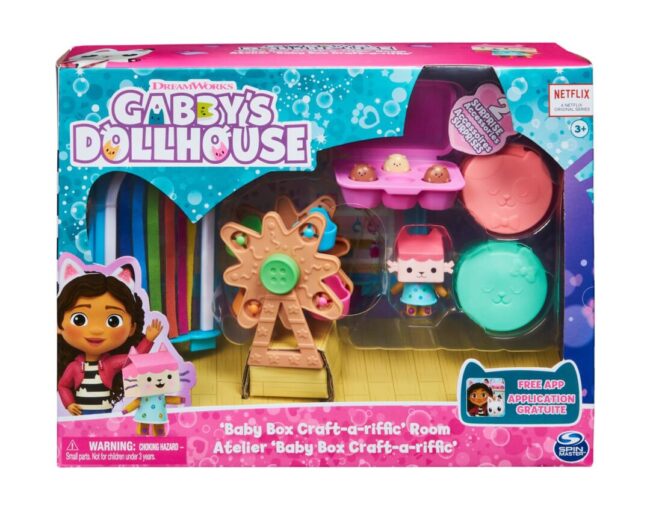 Spin Master Gabbys Dollhouse: Daniel James Catnip Groovy Music Room - Deluxe Room Set (20145703) - Image 3
