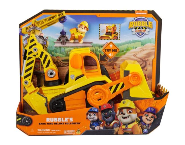 Spin Master Rubble  Crew: Rubbles - Bark Yard Deluxe Bulldozer Vehicle (6068074) - Image 2