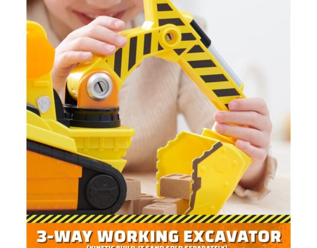 Spin Master Rubble  Crew: Rubbles - Bark Yard Deluxe Bulldozer Vehicle (6068074) - Image 3