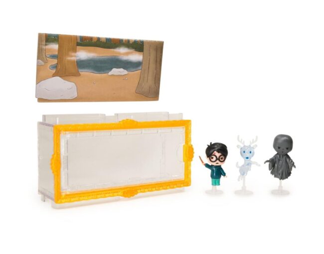 Spin Master Harry Potter: Micro Magical Moments - Harry Potter/Stag Patronus/Dementor Figures Set (6069437) - Image 2