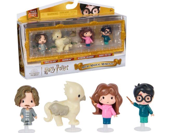Spin Master Harry Potter: Micro Magical Moments - Sirius Black/Buckbeak/Hermine Granger/Harry Potter Figure Set (6069429)