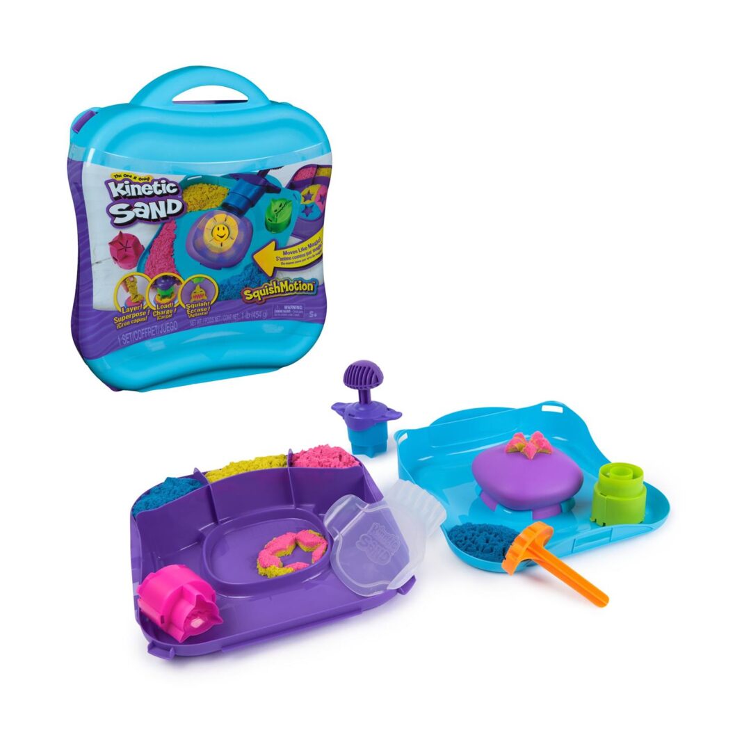Spin Master Kinetic Sand: The One  Only - Squishmotion Set (6069401)