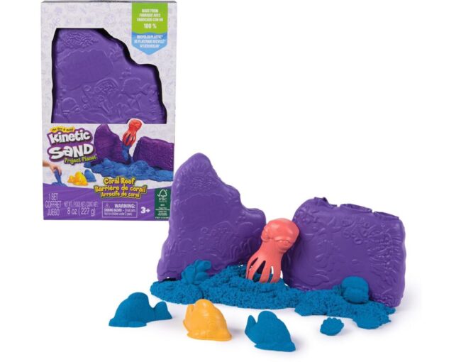 Spin Master Kinetic Sand: The One  Only Project Planet - Coral Reef (6069783)