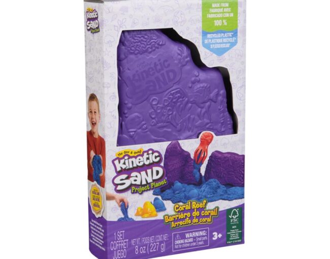 Spin Master Kinetic Sand: The One  Only Project Planet - Coral Reef (6069783) - Image 2