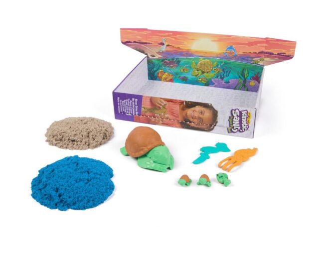 Spin Master Kinetic Sand: The One  Only Project Planet - Turtle Beach (6069781)