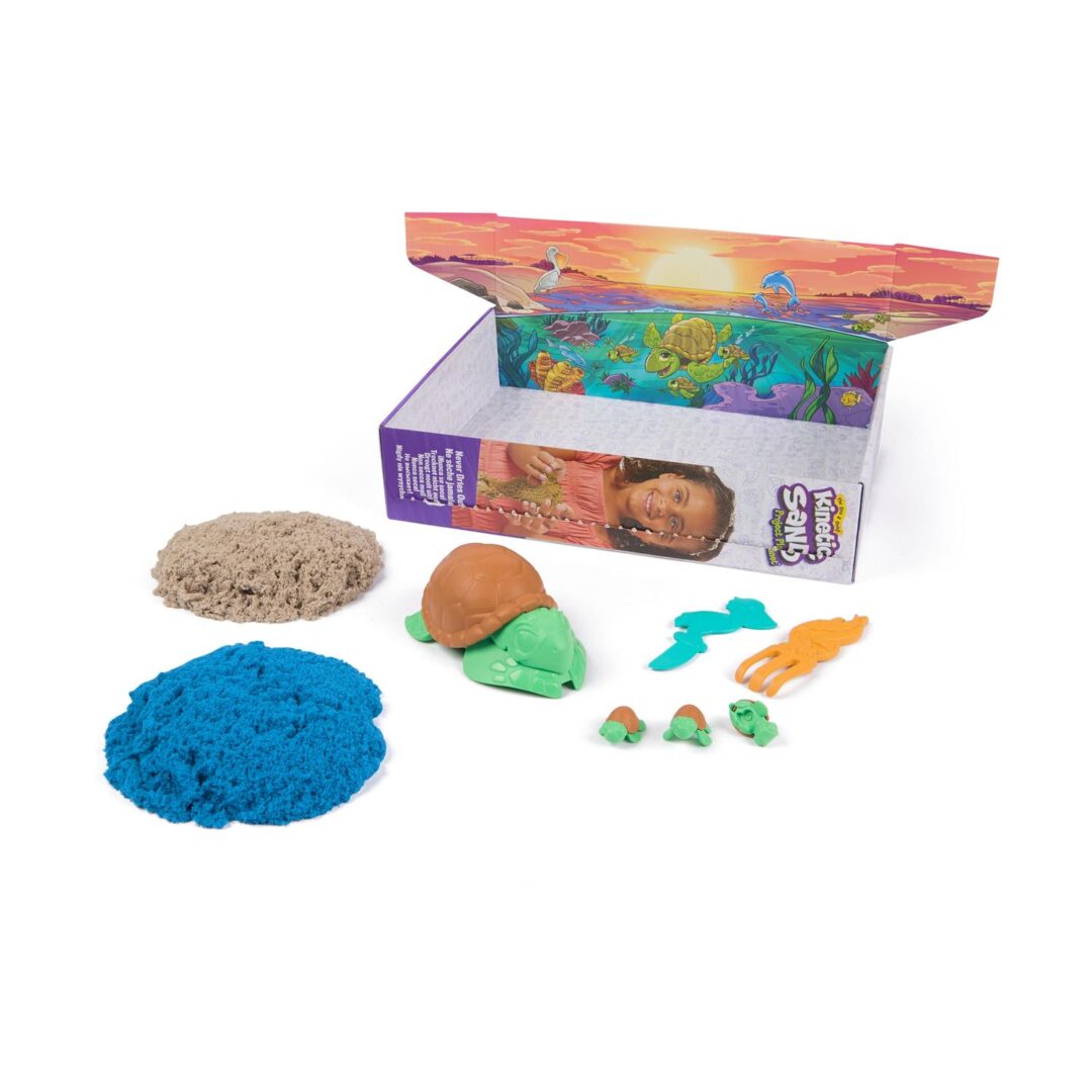 Spin Master Kinetic Sand: The One  Only Project Planet - Turtle Beach (6069781)
