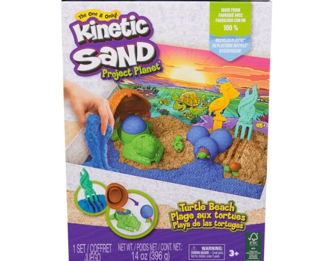 Spin Master Kinetic Sand: The One  Only Project Planet - Turtle Beach (6069781) - Image 2