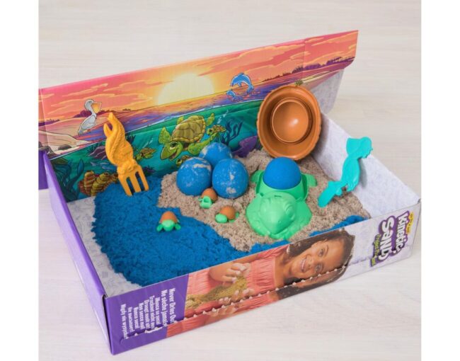 Spin Master Kinetic Sand: The One  Only Project Planet - Turtle Beach (6069781) - Image 3