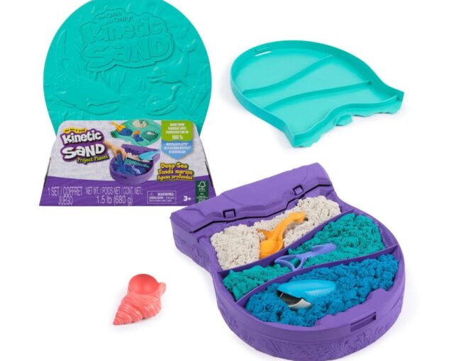 Spin Master Kinetic Sand: The One  Only Project Planet - Deep Sea (6069782)