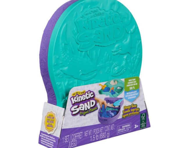 Spin Master Kinetic Sand: The One  Only Project Planet - Deep Sea (6069782) - Image 2