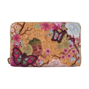 Loungefly Marvel: Guardians Of The Galaxy Groot Zip Around Wallet(MVWA0229)